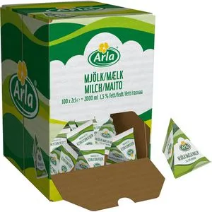 Arla Milch fettarme H-Milch 1,5% Tassenportionen von Arla