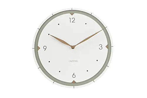 ONZENO Design Wanduhr 'The Perfect Classic.' ohne Tickgeräusche