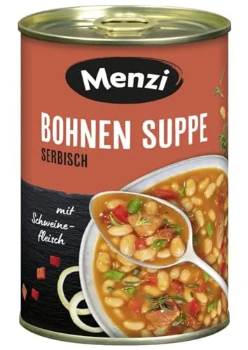 Serbische Bohnensuppe von MENZI, 400ml