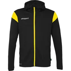 Uhlsport Squad 27 Kapuzenjacke Herren - Schwarz / Lime - Schwarz - XL