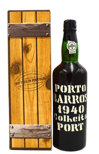 Rarität: Porto Barros 1940 Colheita Portwein 0,75l abgefüllt 1979
