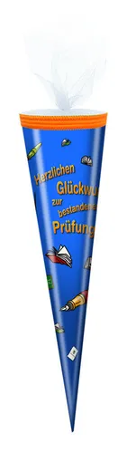 Schultüte / Zuckertüte / 50cm / rund /