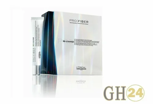 Produktbild Loreal Pro Fiber Re-Charge Anti Damage Treatment Kur 6x20ml