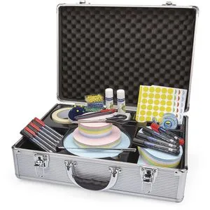 Magnetoplan Moderationskoffer 1111511, Kompakt und abschließbar - Zubehör Planung: Robuster Aluminiumkoffer mit 2118 Teilen für erfolgreiche Moderationen, ideal für Seminare und Schulungen an wechselnden Orten.