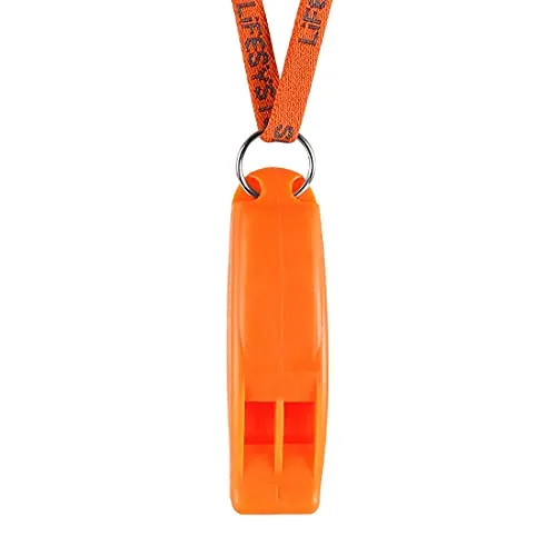 Lifesystems Sicherheits- und Notfallpfeife mit Umhängeband für Outdoor-Aktivitäten, Bergsteigen, Bootfahren und Signalgebung