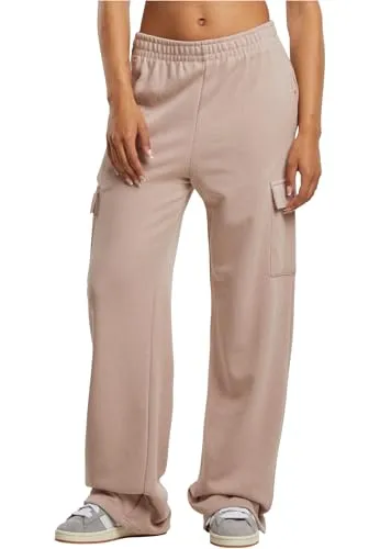 Urban Classics Damen Sporthose Ladies Baggy Light Terry Sweat Pants