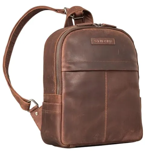 STILORD 'Klara' Eleganter Damen-Rucksack aus Echtleder - Damen-Rucksackhandtasche aus hochwertigem Rindsleder, vielseitig einsetzbar für Tag und Abend, stilvolles Design mit verstellbarem Schultergurt.