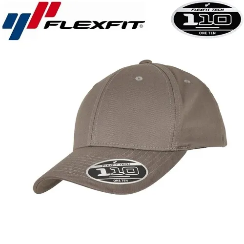 Flexfit 110F One Ten Snapback Red Snapback Cap Uni/One Size Grau