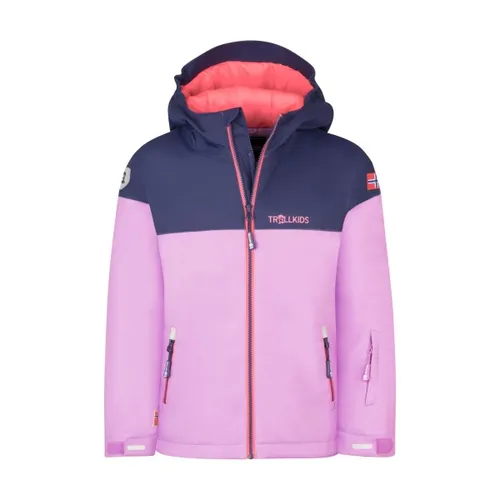 TROLLKIDS Skijacke Girls Hallingdal Jacket in lila von TROLLKIDS