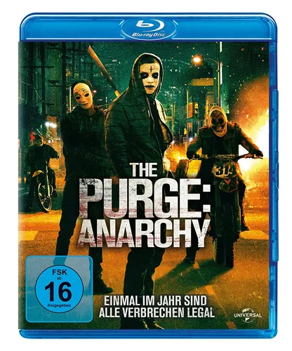 The Purge - Anarchy [Blu-ray] Frank Grillo   Neu!