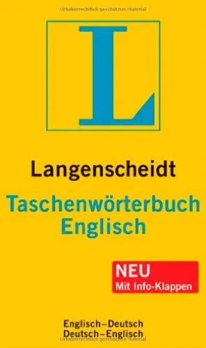 Langenscheidt Taschenwörterbuch Englisch: Englisch-Deutsch/Deutsch-Englisch: Langenscheidts Taschenworterbuch Englisch (Eng/Deu/Deu/Eng) (Langenscheidt Taschenwörterbücher)