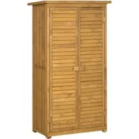 Produktbild Outsunny Gartenschrank aus Tannenholz