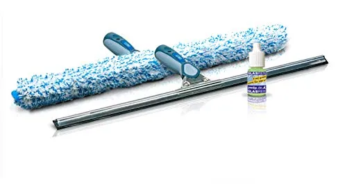 Putzen wie die Profis Deutschland Sauber wie ein Profi, Deutschland Fensterabzieher Fensterreiniger Profi-Set 4 Gr. mit Sonde Profi-Glasreiniger Wischbreite 55 cm