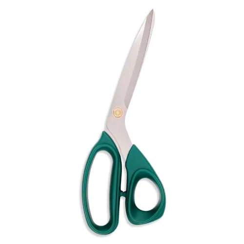 Victor Stoffschere in Grün ca. 23cm lang Schere zum schneiden von Stoff, Basteln und Nähen