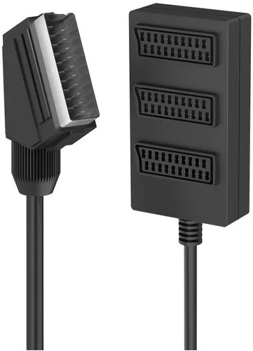 Hama Antennen-Verbindungskabel/Adapter Scart-Verteiler 3-fach