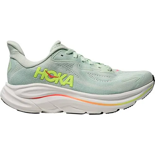 HOKA Damen Laufschuhe Clifton 10 - 42 EU - Leichte und gepolsterte Laufschuhe mit atmungsaktiver Oberseite für optimalen Tragekomfort. Ideal für den täglichen Einsatz, bieten sie eine stabile Dämpfung und ein angenehmes Laufgefühl.