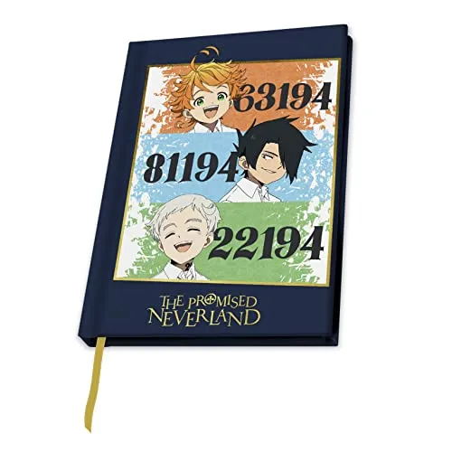 ABYstyle The Promised Neverland Orphans Hardcover Notebook 8.5