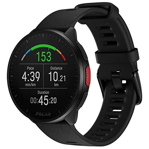 Polar Pacer - GPS-Laufuhr für Damen und Herren, ultraleicht mit personalisierten Trainingsprogrammen und bis zu 100 Stunden Akkulaufzeit