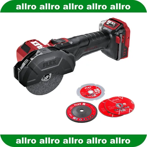 Flex Akku-Mini-Winkelschleifer LBE 76 12-EC - Schleifmaschinen mit 12 V Lithium-Ionen Akku, kompakt und ideal für präzise Schleifarbeiten unterwegs.