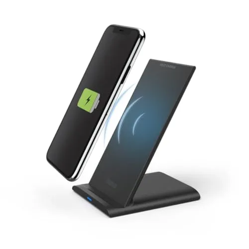 Hama Wireless Charger QI-FC10S (10W) – Schnelles Laden für Mobiltelefone - Stylischer und leistungsstarker 10W Wireless Charger von Hama, ideal für schnelles und kabelloses Laden Ihrer Geräte. Kompakt und praktisch für den täglichen Gebrauch.