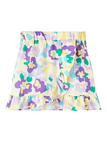 Name It Mädchen Nkfhimla Skirt Rock, Stormy Weather, 140 EU in lila von NAME IT