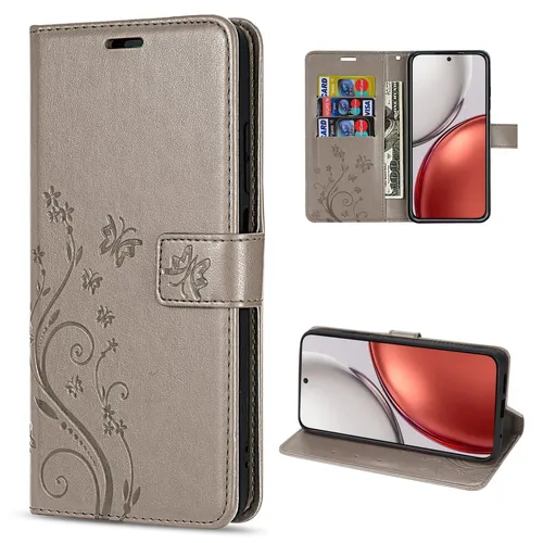 Hülle für Honor Magic 8 Lite Handyhülle Schutzhülle Wallet Case Klapphülle Etui