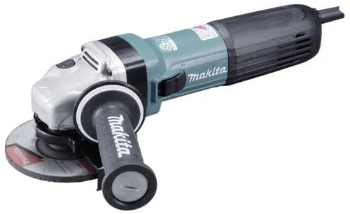 Makita Winkelschleifer GA5041C01, 1.400 W - Winkelschleifer mit 125 mm Scheibendurchmesser, leistungsstark und ideal für präzise Schleif- und Polierarbeiten.