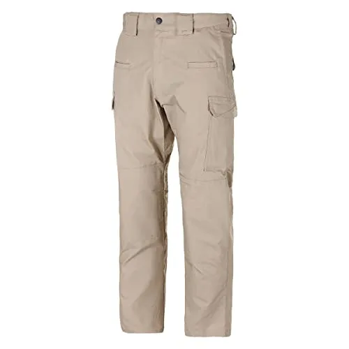 MFH Herren Attack Tactical Hose Ripstop Khaki Größe XXL - Leichte und strapazierfähige Tactical Hose aus Teflon-beschichtetem Ripstop-Gewebe, ideal für den Outdoor-Einsatz. Mit elastischem Bund und vielen praktischen Taschen für optimalen Komfort und Funktionalität.