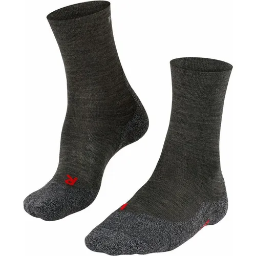 FALKE TK2 Sensitive Damen Socken - Sportsocken mit druckfreiem Bund, ideal für Wanderungen; aus hochwertiger Merinowolle für besten Komfort und Wärmeisolation.