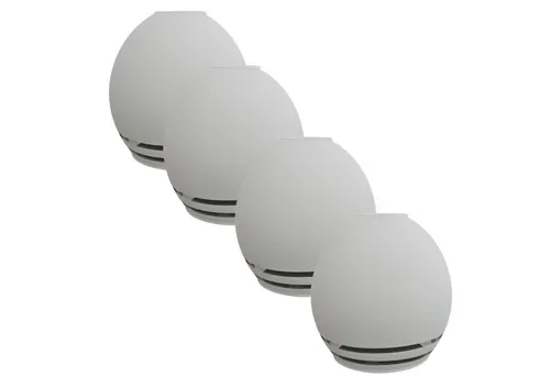 E14 Lampenglas Ersatzglas Set für Tisch- und Pendellampen von Lichthandel Hoch