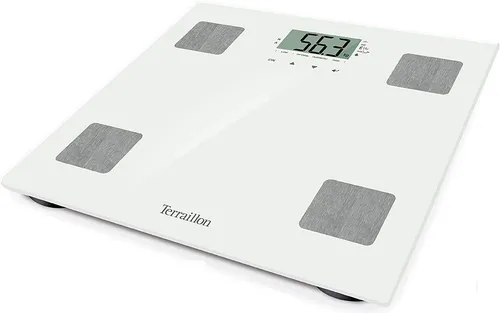 Teraillon Peronen Fitnesswaage weiss