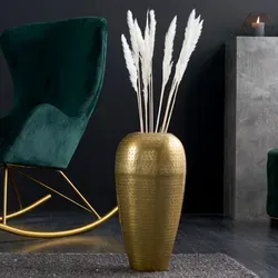 Elegante Vase ORIENTAL 49cm in Gold in gold von Riess-Ambiente