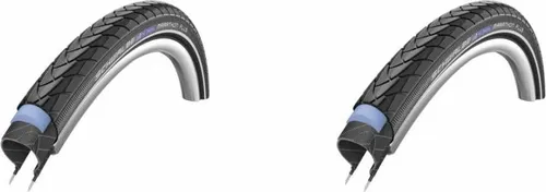 Schwalbe Marathon Plus HS440 28x1.10 - Unplattbar - Fahrradreifen mit überragendem Pannenschutz dank der 5 mm starken SmartGuard Einlage. Ideal für sicheres Fahren und weniger Reifenschäden.