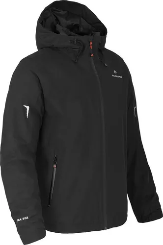 Bergson Winterjacke EGGEN THERMO Herren Regenjacke, leicht wattiert, 12000 mm Wassersäule, Langgrößen