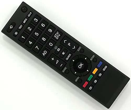 Ersatz Fernbedienung for Toshiba TV | 32AV833 | 32AV833B | 32AV833G | 32AV834B | 32AV933G | 32AV934G |