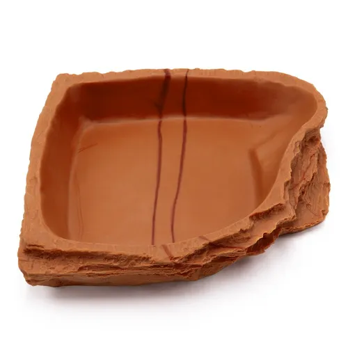 Terra Exotica Eckwasserschale maxi - sandstone ca. 24 x 24 x 6 cm