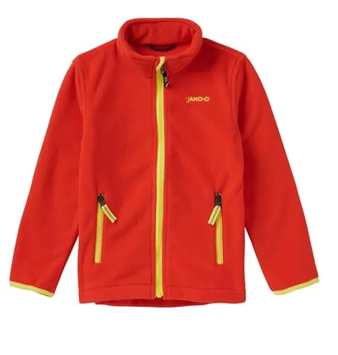 JAKO-O Fleecejacke Basic Kinder Baby Tomatenrot 140/146