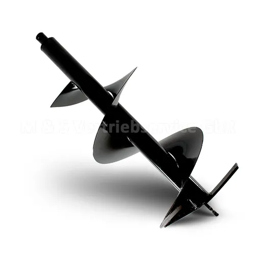 250mm Erdbohrer - Ersatzbohrer für Pfahlbohrer - Handerdbohrer mit einem Durchmesser von 250mm und einer Länge von 800mm, ideal für präzise Erdarbeiten und stabile Fundamente.