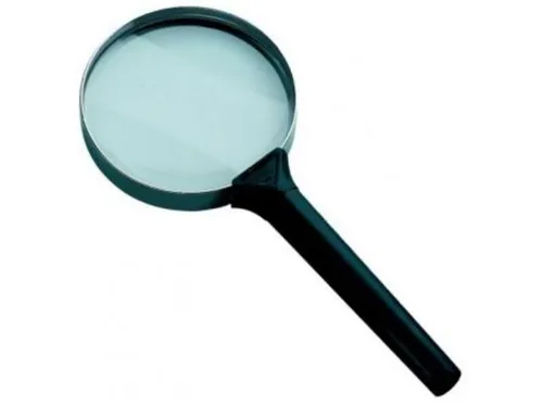 Handlupe Classic 2-fach, 90 mm Durchmesser - Lupen mit 2-facher Vergrößerung, ideal für präzise Detailarbeit und bequemes Lesen dank großem Durchmesser von 90 mm.