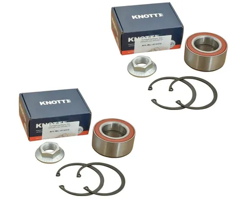 Knott Radlager Set 47306V - 2 x Schrägkugellager - Autoanhänger Radlager Set mit 2 Schrägkugellagern, ideal für zuverlässige Radlagerung und hohe Stabilität. Perfekt für den Einsatz an Anhängern.
