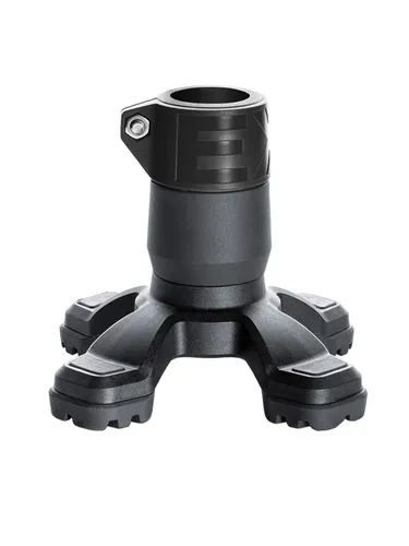 Safty Foot Schwarz Ø 19-20 mm, an jeder Gehhilfe zu montieren / Gummipuffer