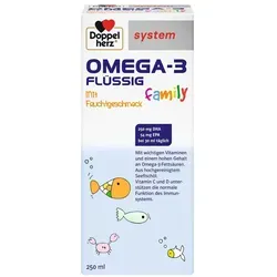 Doppelherz system Omega-3 family flüssig