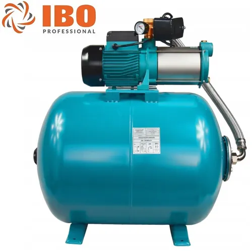 L Hauswasserwerk Gartenpumpe 1300 INOX Hauswasserautomat 5400L/h - 5,5bar 100