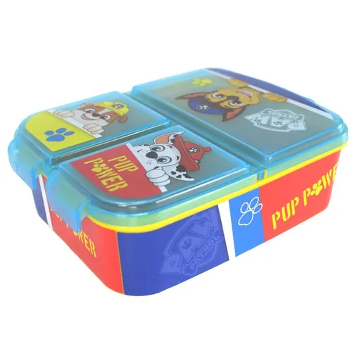 Stor Lunchbox Brotdose für Kinder mit 3 Fächern verschiedene Motive, Kunststoff, authentisches Design