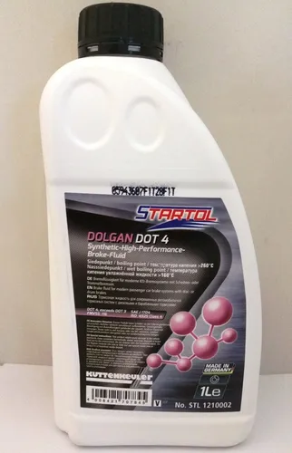 Bremsflüssigkeit DOT 4 1L Startol Hochleistungs synthetisch Brake Fluid 265°C