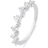 Valeria Damenring 89170893 aus 585er Weißgold - Eleganter Valeria Damenring 89170893 aus 585er Weißgold. Ideal für besondere Anlässe, bietet er zeitlose Schönheit und besticht durch sein edles Design. Größe: 54