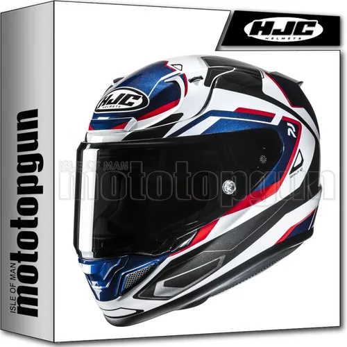 HJC RPHA 12 Brels MC21 Motorradhelm in weiß von HJC Helmets
