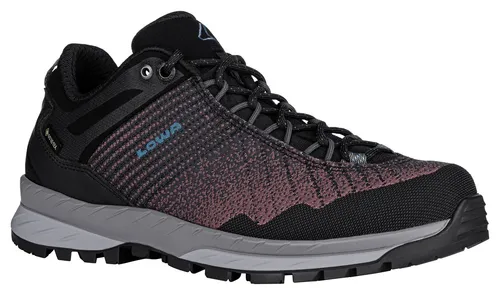 LOWA Halbschuh CAREZZA GTX LO Ws schwarz/Altrosa 39