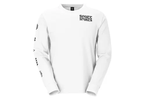 Scott Tee Graphic LS white (0002) XL - Stylisches Langarmshirt - Hochwertiges Langarmshirt für Herren in XL, ideal für lässige Outfits. Das moderne Design und die bequeme Passform machen es zum perfekten Begleiter für jeden Anlass.