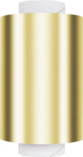 Fripac-Medis Le Coiffeur Aluminium-Haarfolie 16 my, 12 cm x 150 m - Colorationszubehör mit hohem Reinheitsgrad, glatt und reißfest, ideal für professionelle Anwendungen und Folien-Knick-Dispenser.